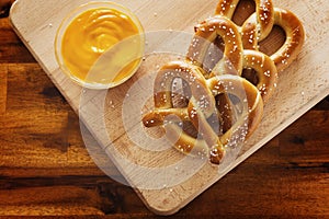 Pretzels and Cheese