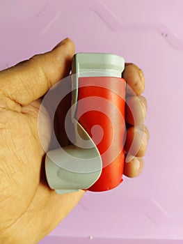 Preventative and treatment drug inhaler for asthma sufferers