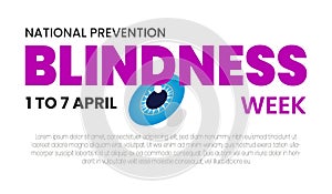 Prevention of blindness week 1 to 7 april