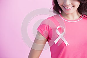 Prevention breast cancer concept