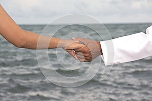Prewedding hand to hand forever