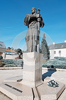 Pribina statue in Nitra