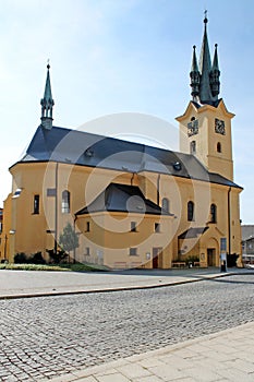 Pribram city in Czech Republic
