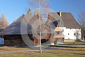 Pribylina - open air museum at region Liptov, Slovakia