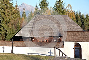 Pribylina - open air museum at region Liptov, Slovakia