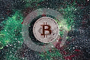 The price of bitcoin grows and soars to the heights of space, co