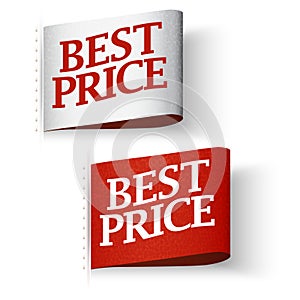 Price-tag Labels, Best Price Message Set