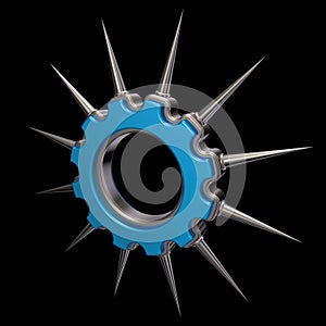 Prickles gear wheel