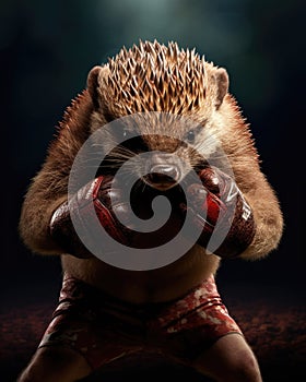 Prickly Pugilist The Boxing Hedgehog