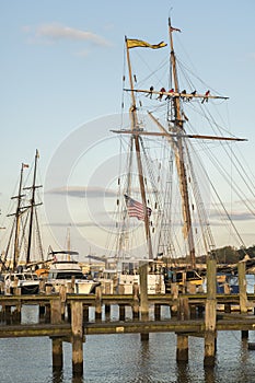 Pride of Baltimore II Docked at Chestertown