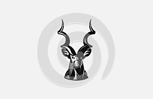 Pride Deer Illustrative Logo