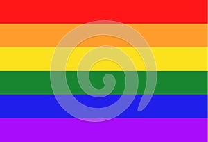 GLBT flag background. Gay symbol