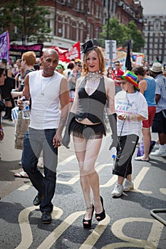 Pride London 2009 Gay Couple