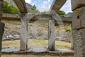 Priene, an ancient Greek city, is situated near the town of Soke, Aydin.