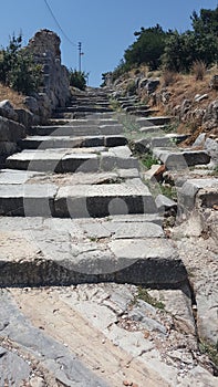 Priene Ancient Stairs