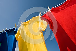 Primary Colored T-Shirts