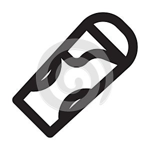 Sleeping bag icon for all your project needs