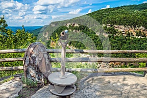 Primary overlook at Cloudland Canyon State Park