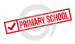 Primary School rubber stamp