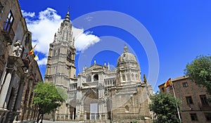 The Primate Cathedral of Saint Mary of Toledo, Spain photo