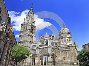 The Primate Cathedral of Saint Mary of Toledo, Spain photo