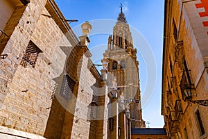 The Primatial Cathedral of Saint Mary of Toledo in Toledo, Spain photo