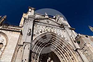 The Primatial Cathedral of Saint Mary of Toledo in Toledo, Spain photo