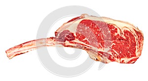 Prime rib steak cut