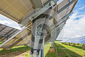 The Prime Shock for supporting tracking system in plant solar cell