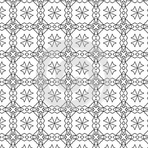 Primitive geometria sacra retro pattern with lines and circles. photo