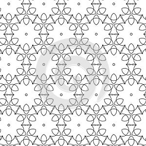 Primitive geometria sacra retro pattern with lines and circles. photo