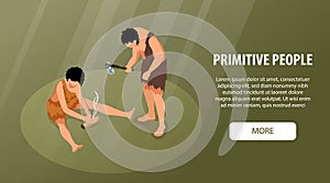 Primitive People Horizontal Banner