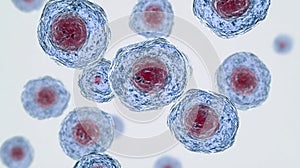 Primitive stem entity: primordial cell, formative particle, totipotent structure, nascent element, progenitive unit