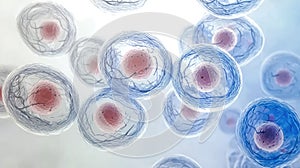 Primitive stem entity: primordial cell, formative particle, totipotent structure, nascent element, progenitive unit