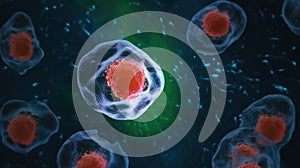 Primitive stem entity: primordial cell, formative particle, totipotent structure, nascent element, progenitive unit