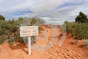 Primitive Trail at Arches National Park