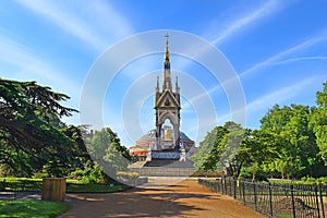 Prince Albert Memorial, Hyde Park area, London, UK