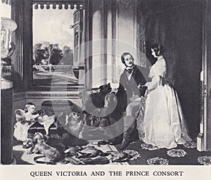 Queen Victoria and the Prince Consort