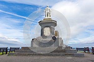 Prince Albert statue Tenby Wales
