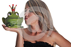 Prince charming kiss