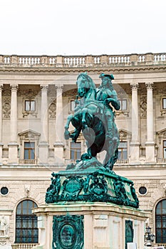 Prince Eugen of Savoy monument 1865, Vienna, Austria