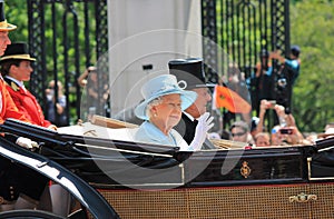 Prince Philip and Queen Elizabeth, London June 2017- Trooping the Colour parade Prince Philip and Queen for Queen Birthday