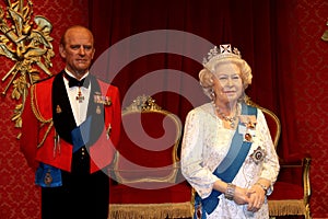 Prince Philip and Queen Elizabeth 11