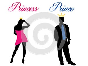 Prince and princess