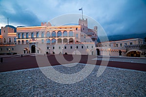 Prince`s Palace in Monaco