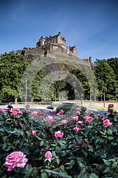 Prince Street Gardens. Edinburgh, Scotland