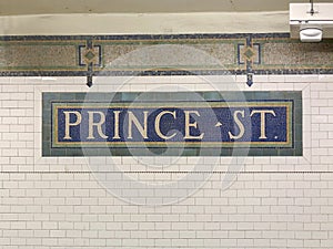 Prince Street Subway Station