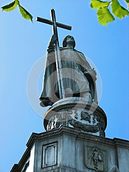 prince vladimir statue in kiev