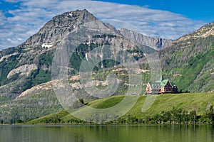 Prince of Wales hotel in Waterton Lakes National Park Canada photo