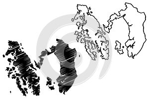 Prince of Walesâ€“Hyder Census Area, Alaska Boroughs and census areas in Alaska, United States of America,USA, U.S., US map